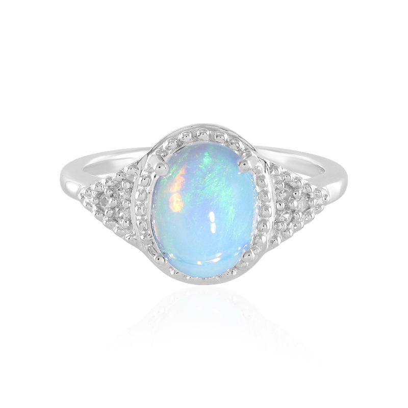 Welo-Opal-Silberring