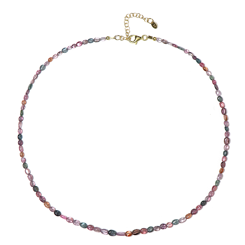 Spinell-Silberhalskette Spinell-Silberhalskette