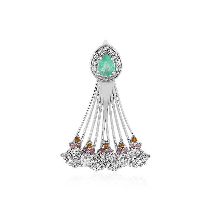 Edelstein-Silberanhänger (SAELOCANA)