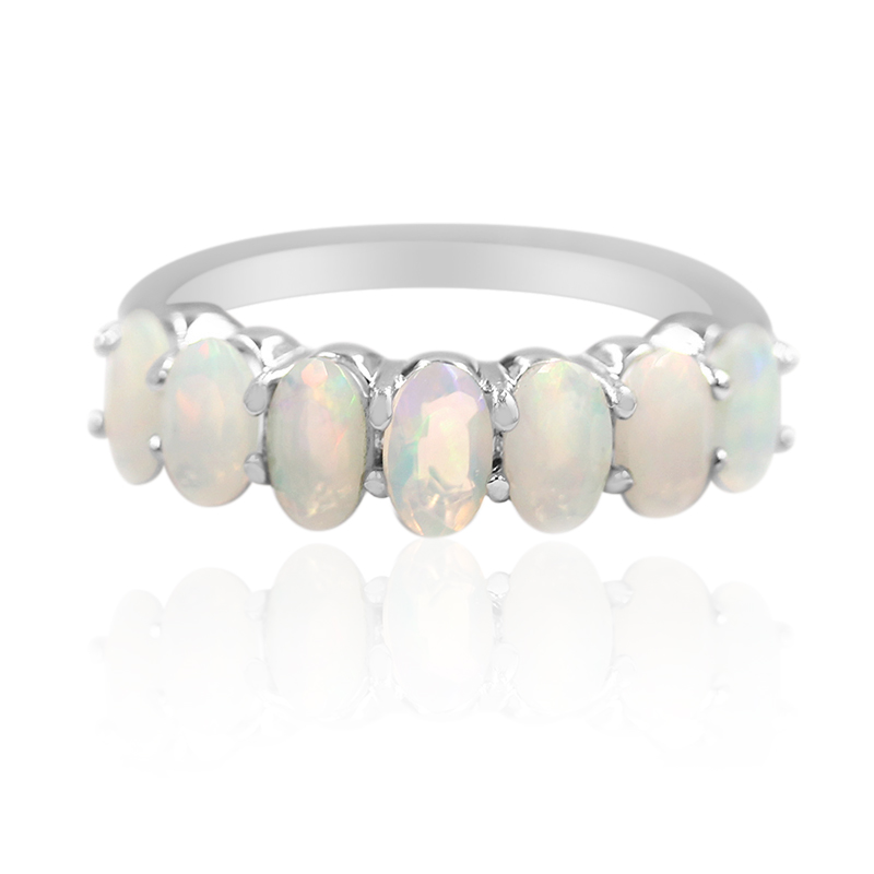Welo-Opal-Silberring