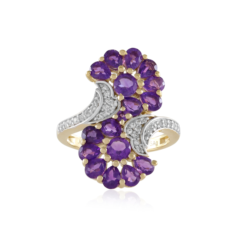 Sambia-Amethyst-Silberring