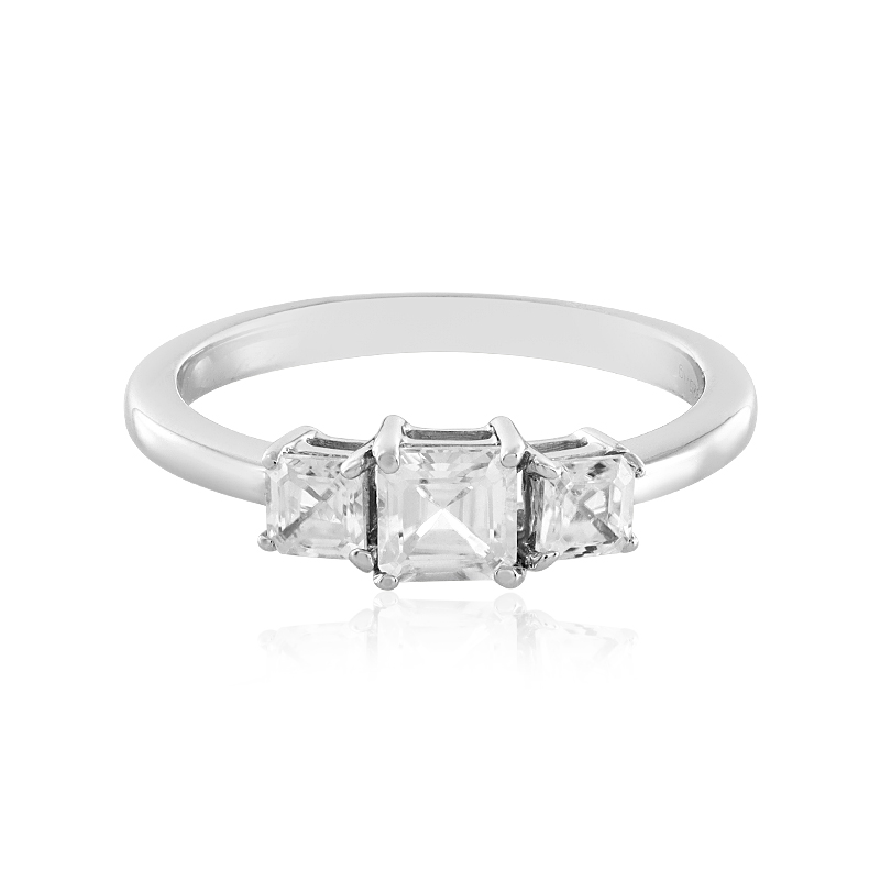 Zirkon-Silberring Zirkon-Silberring