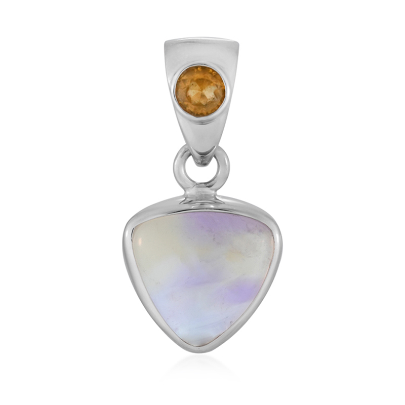 Ametrin-Silberanhänger