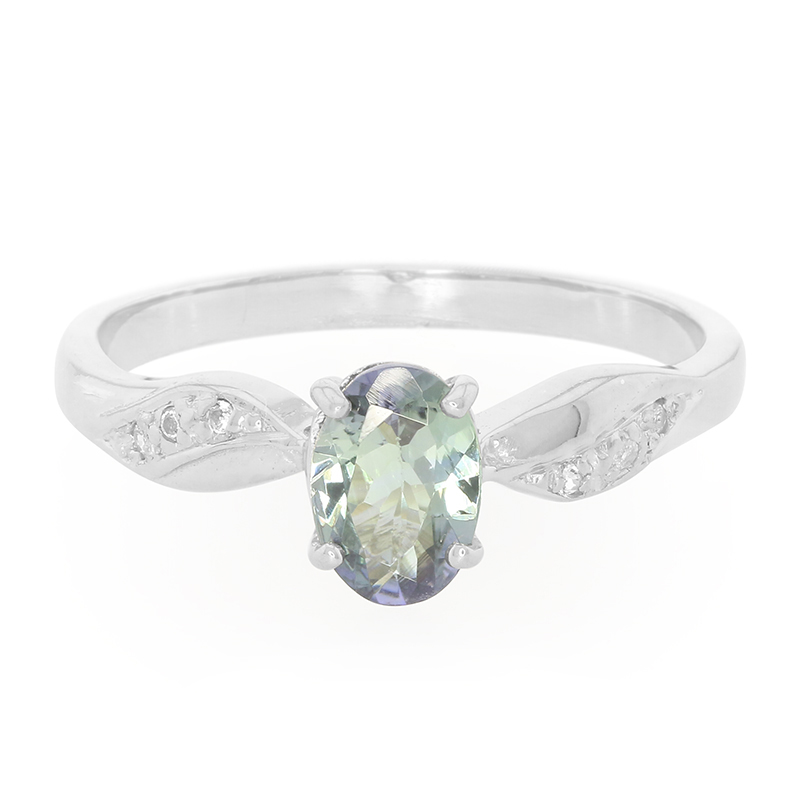 Tansanit-Silberring Tansanit-Silberring