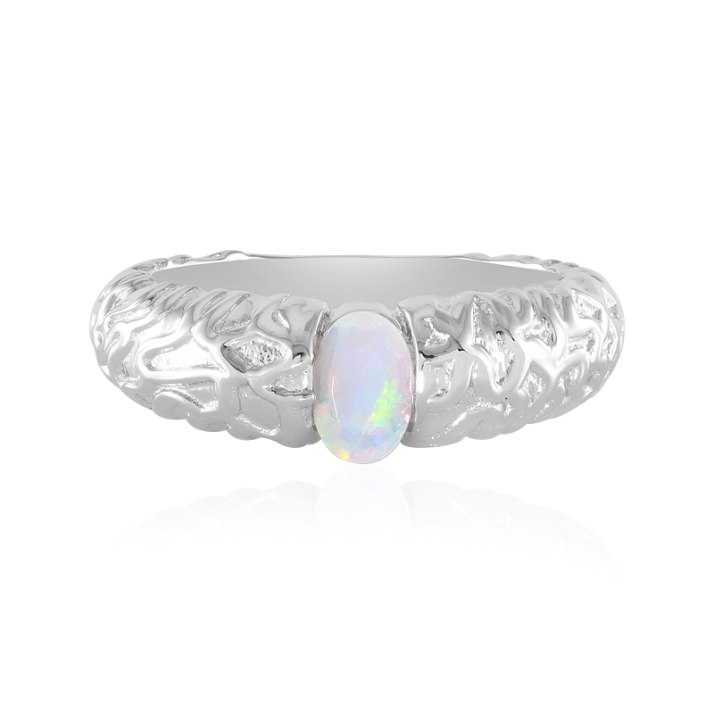 Welo-Opal-Silberring (SAELOCANA) Welo-Opal-Silberring (SAELOCANA)