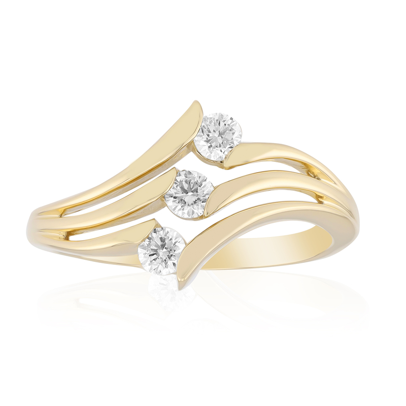 SI1 (G) Brillant-Goldring (Annette)