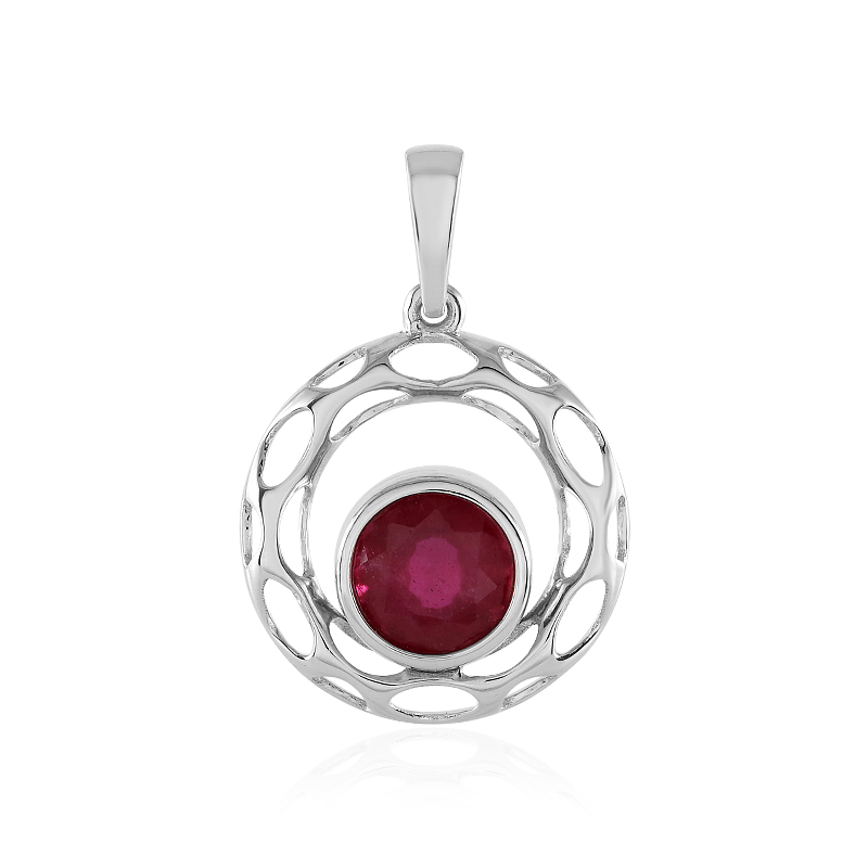 Madagaskar-Rubin-Goldanhänger (Ornaments by de Melo)