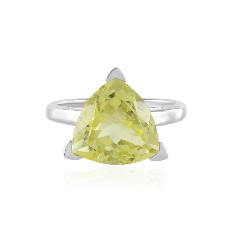 Ouro Verde-Quarz-Silberring