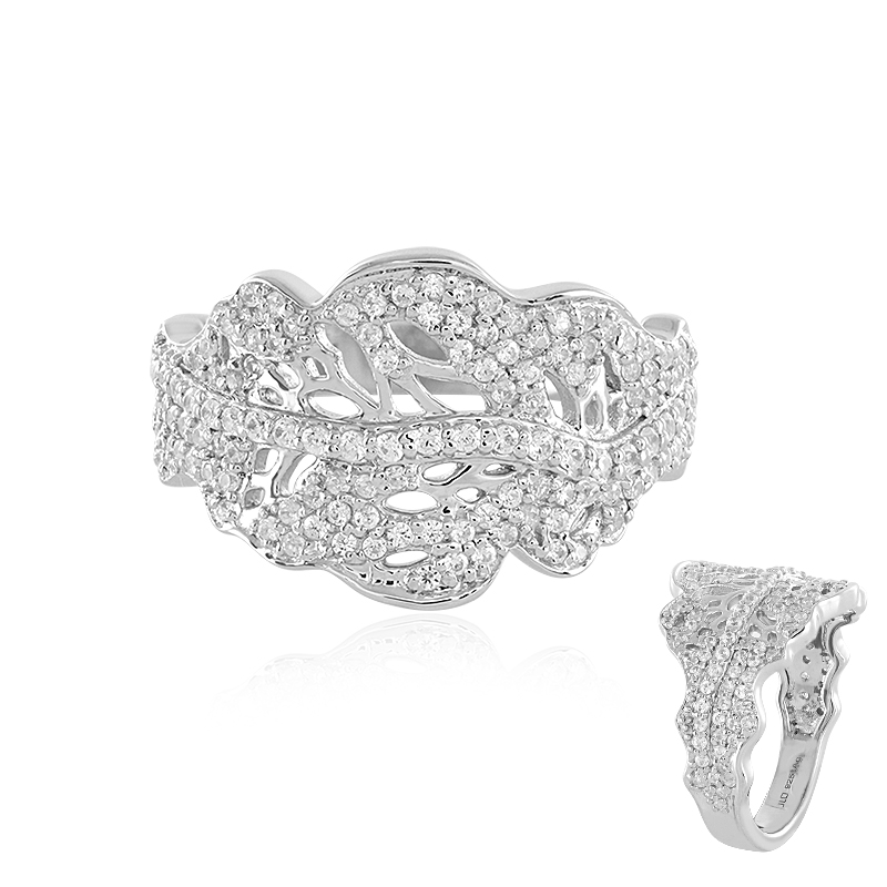 Zirkon-Silberring Zirkon-Silberring