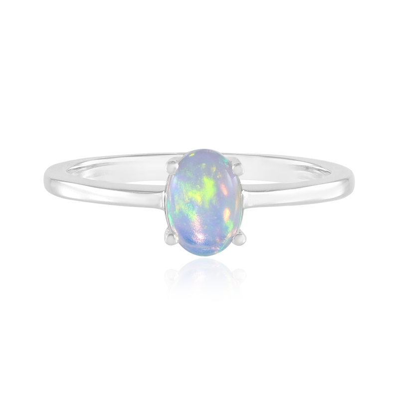 Welo-Opal-Silberring