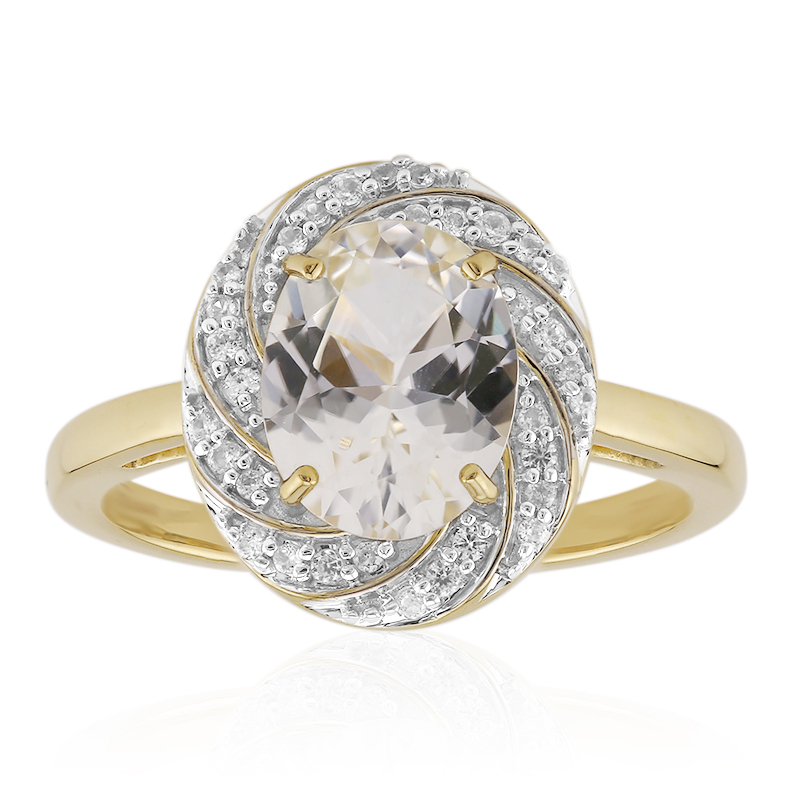 Brasilianischer Euklas-Goldring (Mark Kaufman) Brasilianischer Euklas-Goldring (Mark Kaufman)