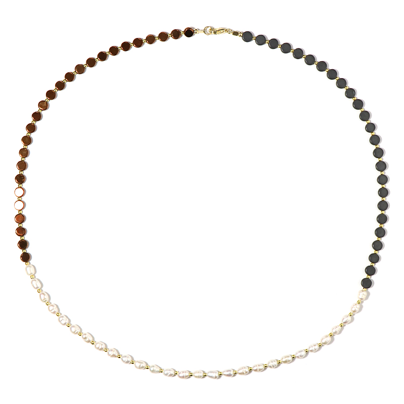 Edelstein-Silberhalskette (Riya) Edelstein-Silberhalskette (Riya)