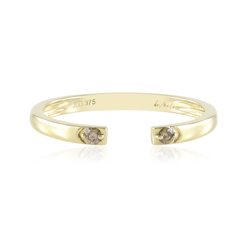 I2 Champagner-Brillant-Goldring (de Melo Gold)