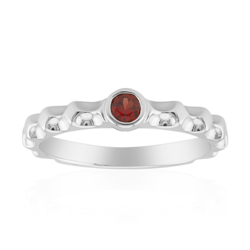 Tansania-Rubin-Silberring