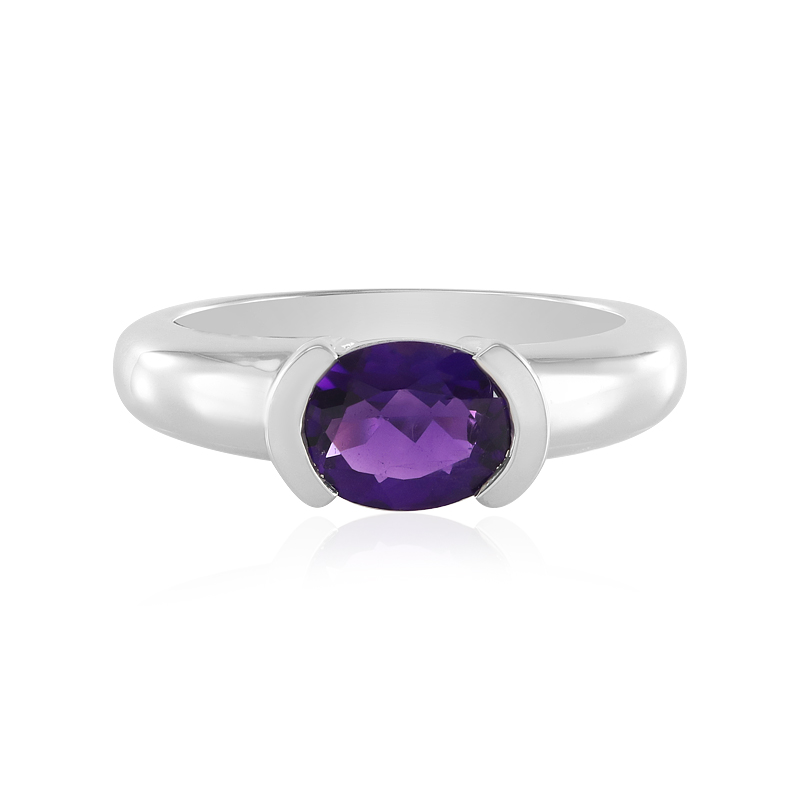 Sambia-Amethyst-Silberring