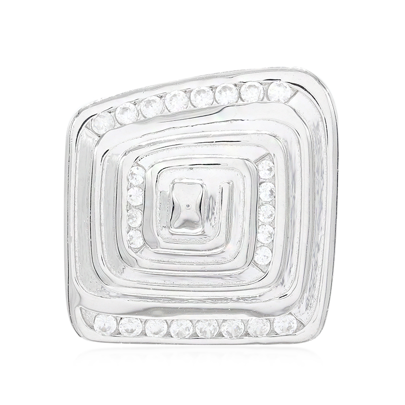 Zirkon-Silberanhänger (MONOSONO COLLECTION)