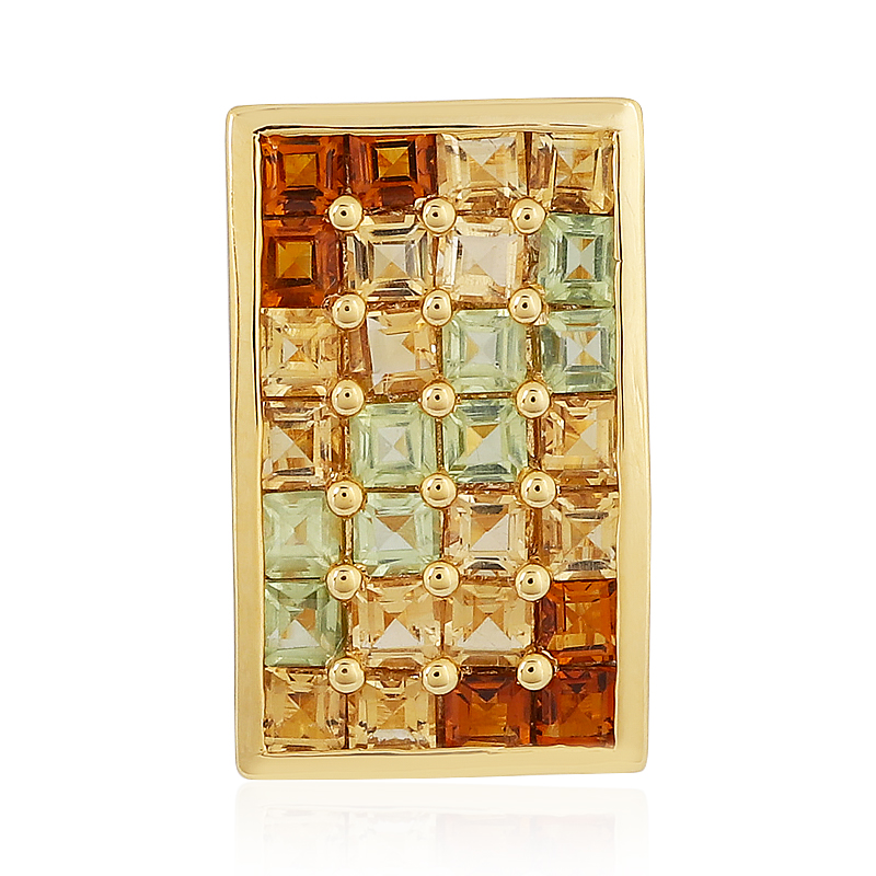 Edelstein-Silberanhänger (MONOSONO COLLECTION)