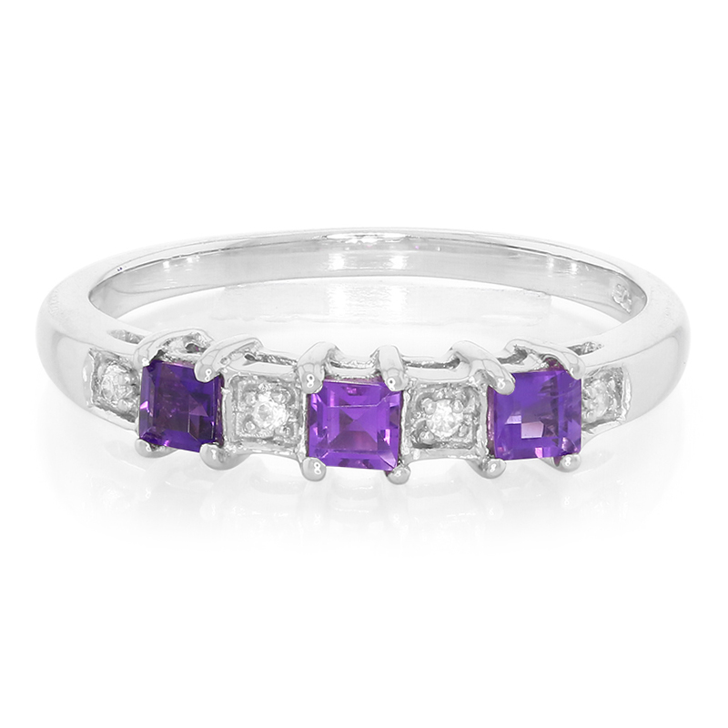 Sambia-Amethyst-Silberring