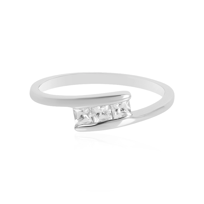 Zirkon-Silberring Zirkon-Silberring