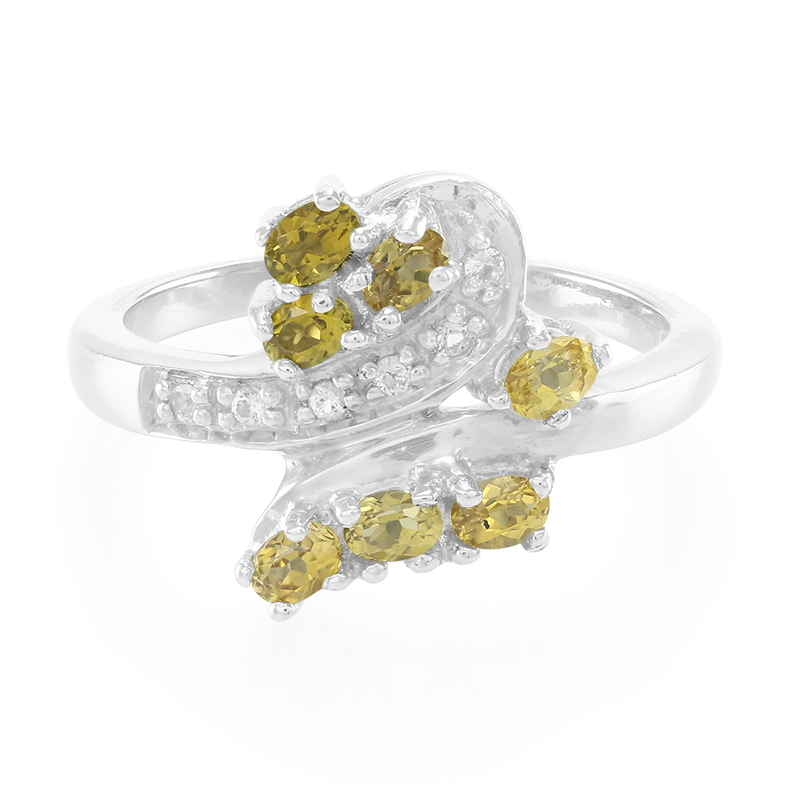 Kupfer-Turmalin-Silberring Kupfer-Turmalin-Silberring