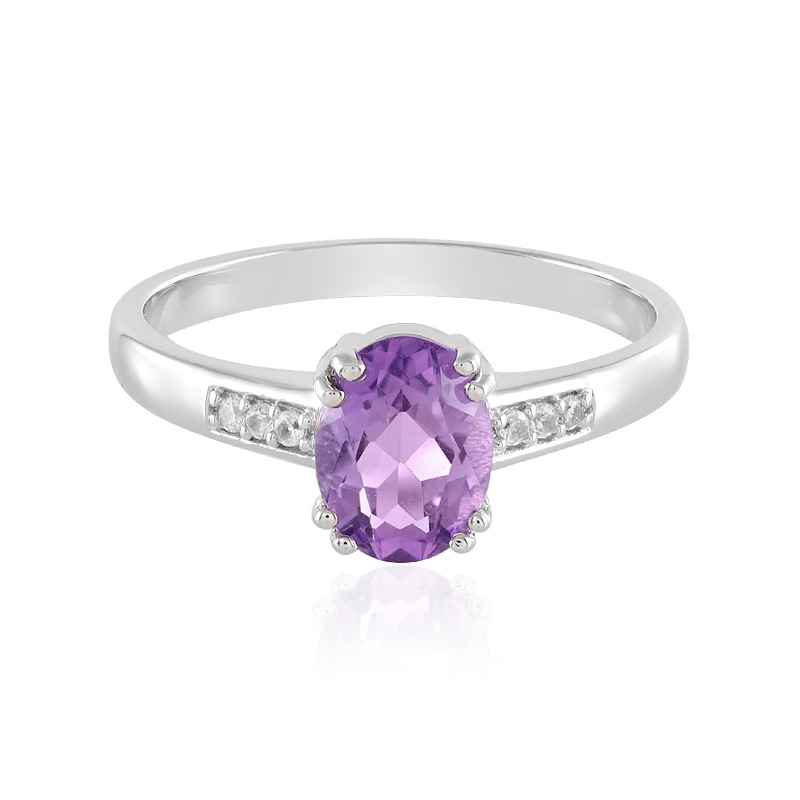 Uruguay-Amethyst-Silberring