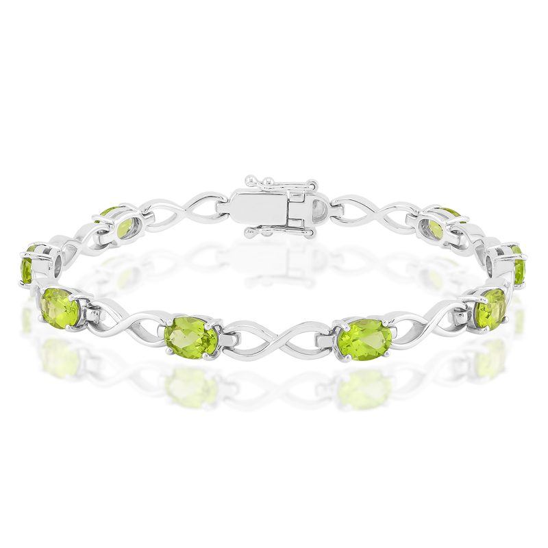 Jilin-Peridot-Silberarmband (Pallanova)