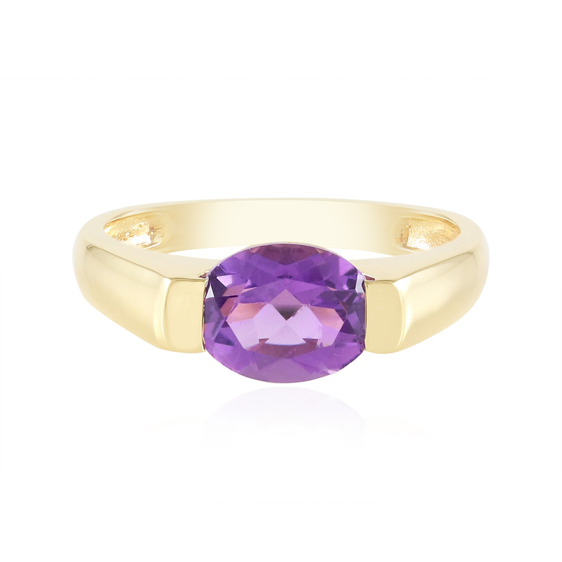 Marokkanischer Amethyst-Silberring
