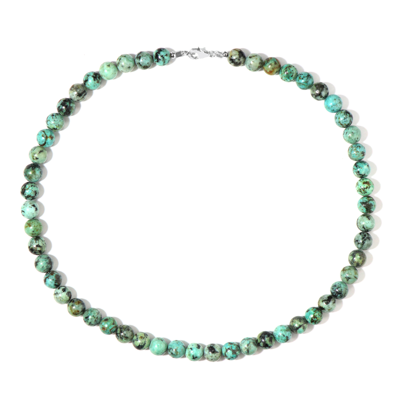 Türkis-Silberhalskette Türkis-Silberhalskette