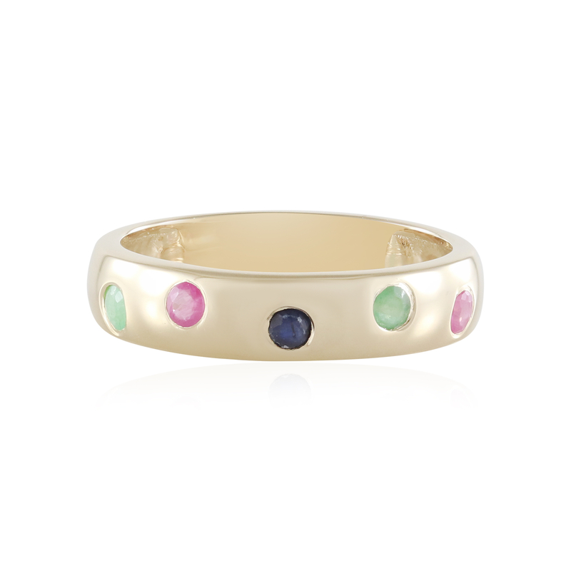 Edelstein-Silberring