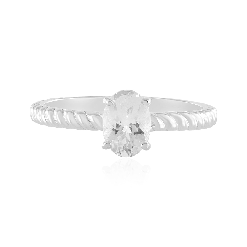 Mexikanischer Hyalith-opal-silverring från Juwelo