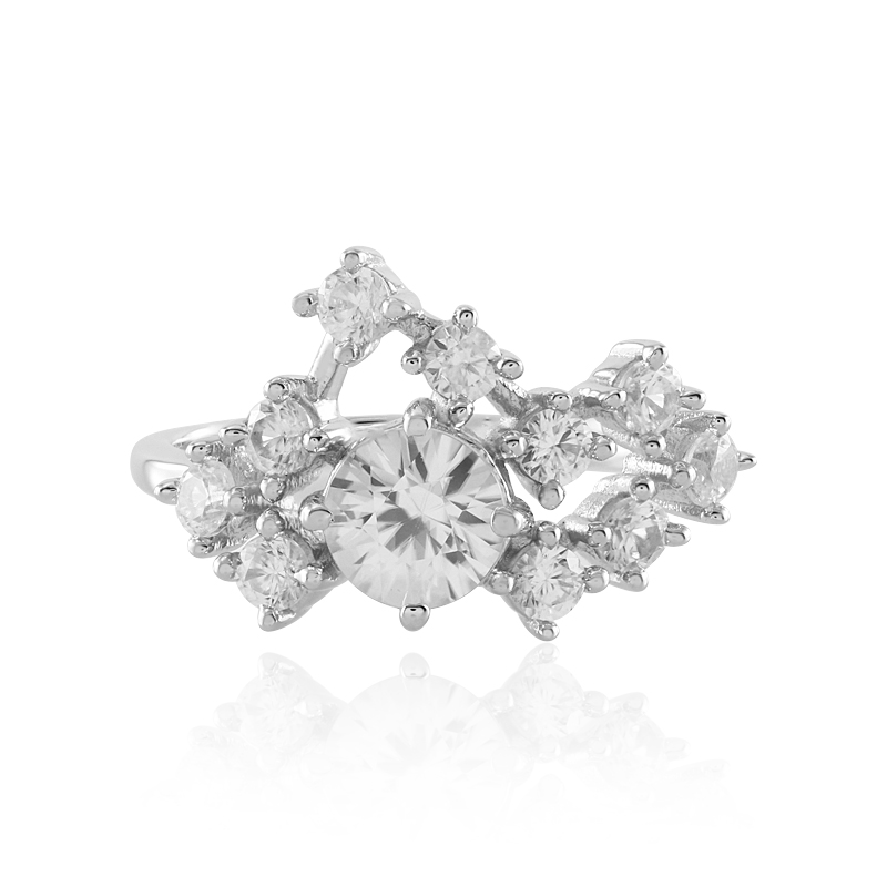 Zirkon-Silberring (Adela Silber) Zirkon-Silberring (Adela Silber)