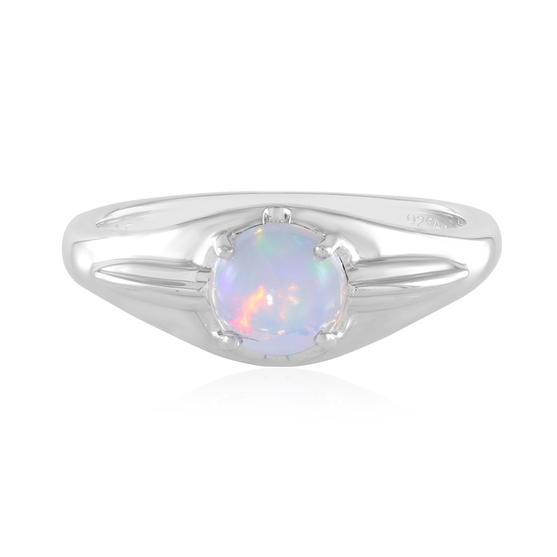 Welo-Opal-Silberring