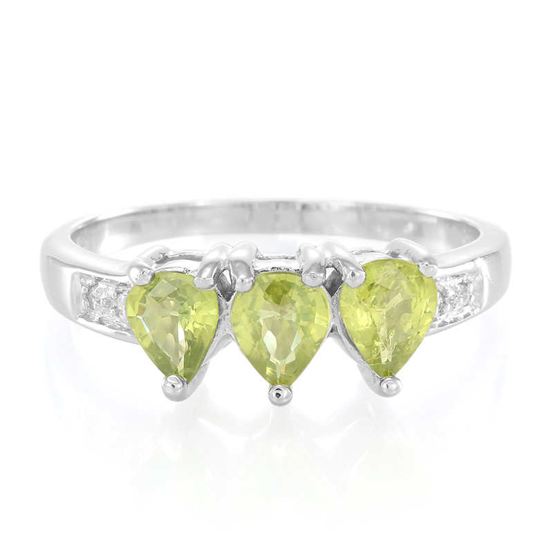 Mosambik-Saphir-Silberring