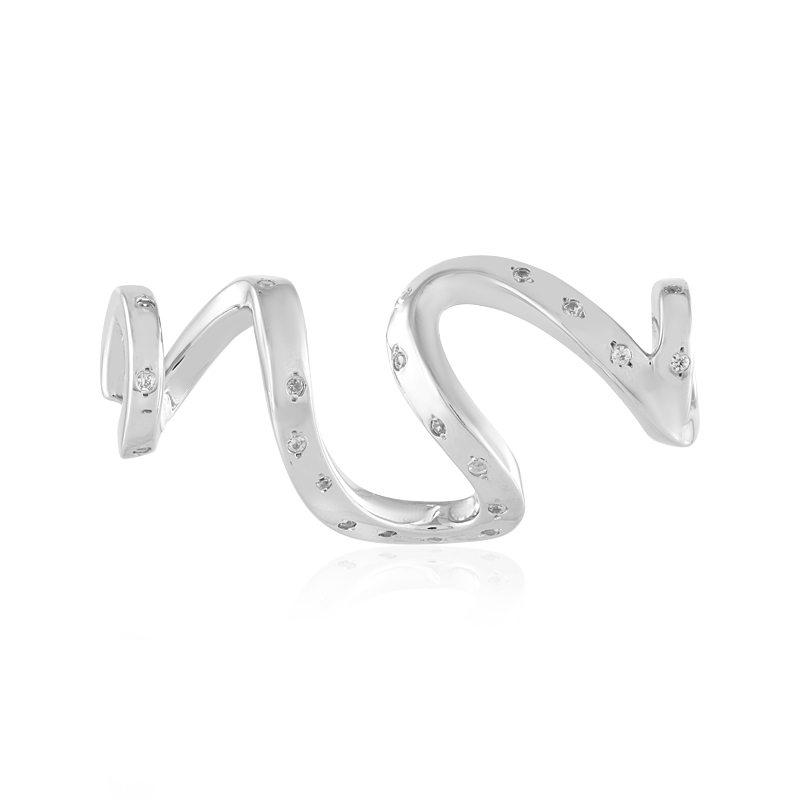 Zirkon-Silberanhänger (MONOSONO COLLECTION)