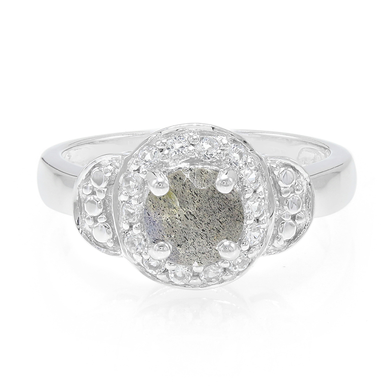 Spektrolith-Silberring Spektrolith-Silberring