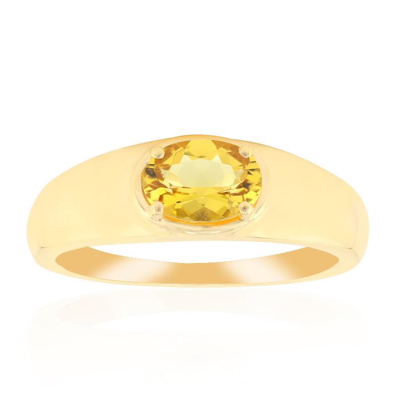 Australischer Goldener Beryll-Goldring