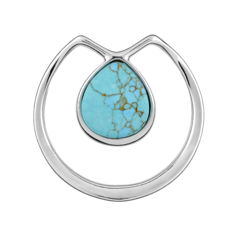 Türkis-Silberanhänger (dagen)