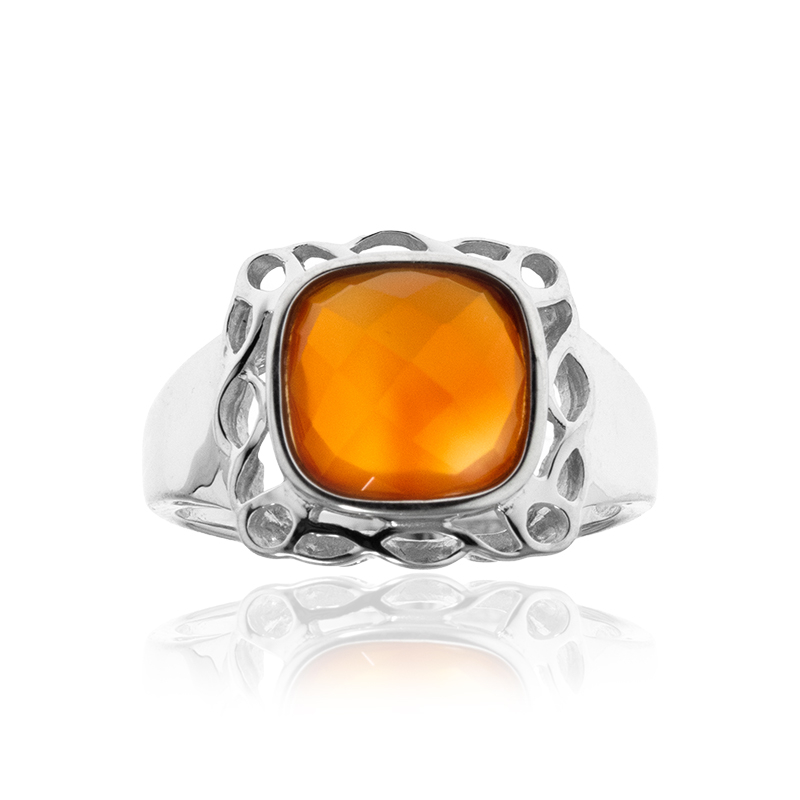 Karneol-Silberring (CUSTODANA)