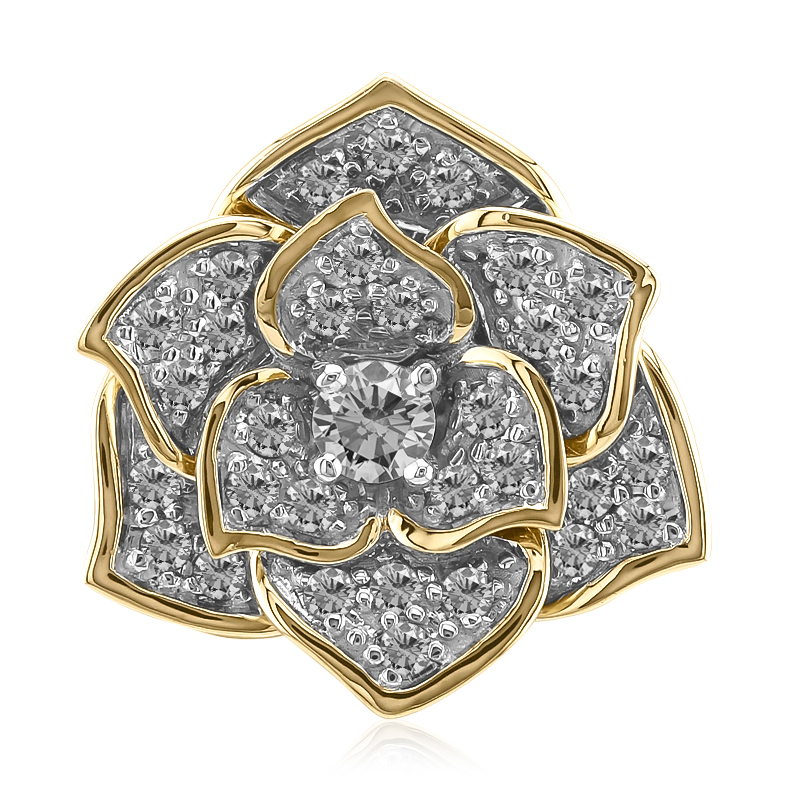 SI1 (G) Brillant-Goldanhänger (Annette)