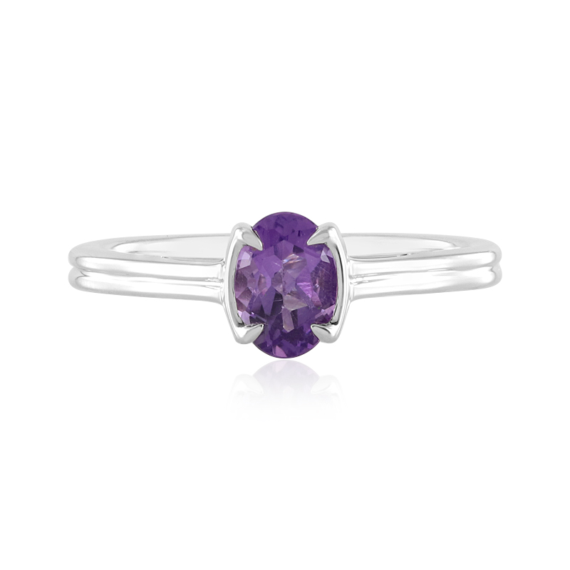 Uruguay-Amethyst-Silberring Uruguay-Amethyst-Silberring