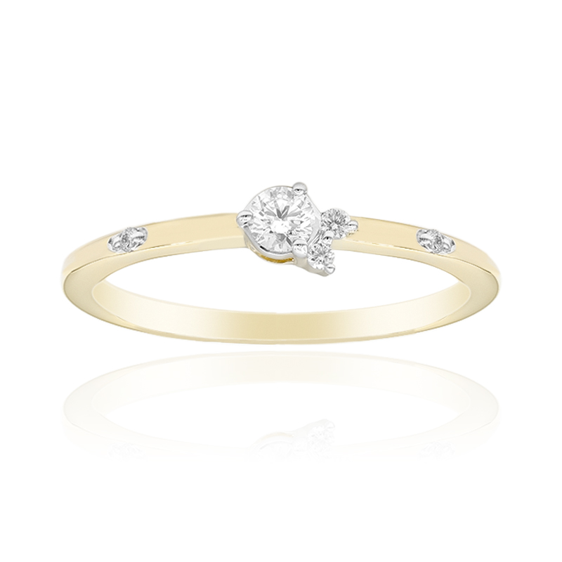 SI1 (G) Brillant-Goldring (Annette)