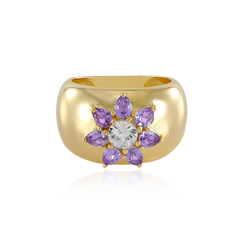 Edelstein-Silberring