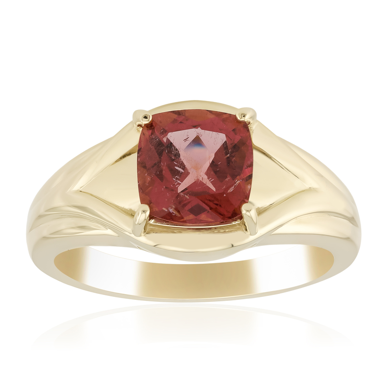 Roter Apatit-Goldring