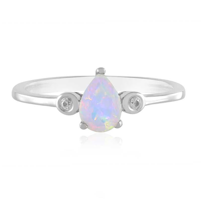 Welo-Opal-Silberring