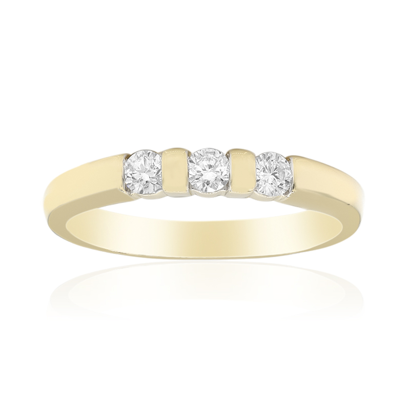 SI1 (G) Brillant-Goldring (Annette)