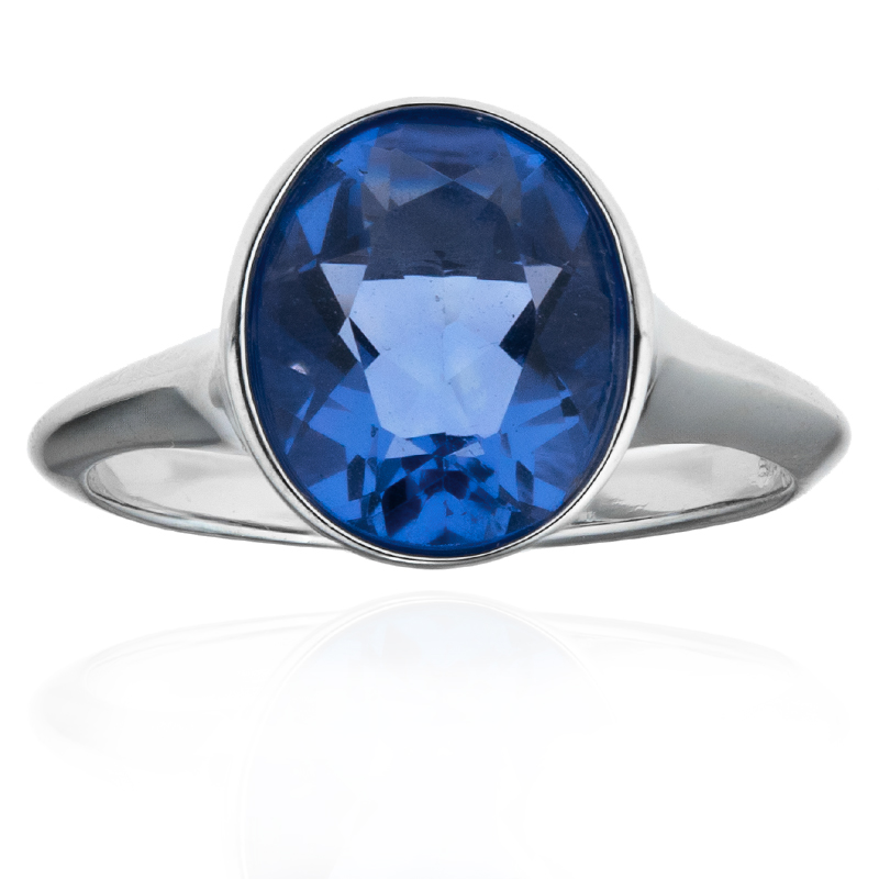 Farbwechsel-Fluorit-Silberring (CUSTODANA)