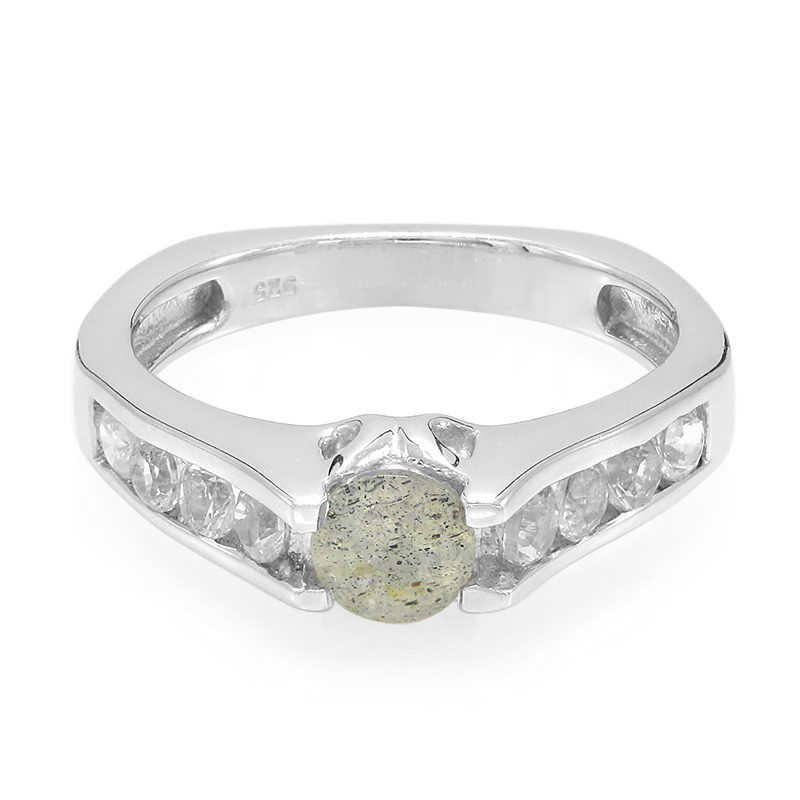 Spektrolith-Silberring