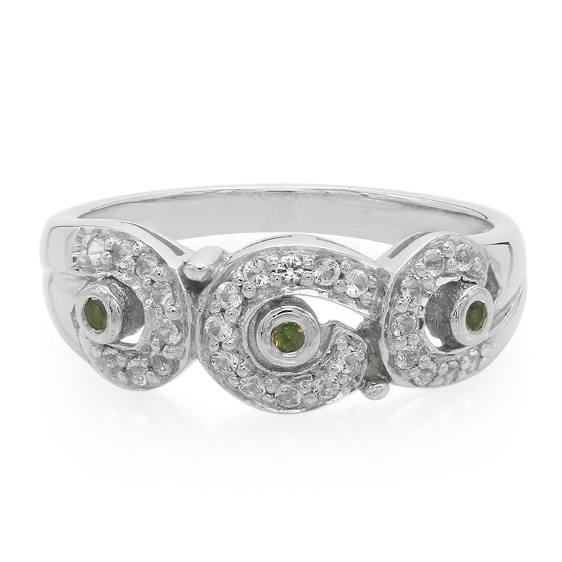 Alexandrit-Silberring