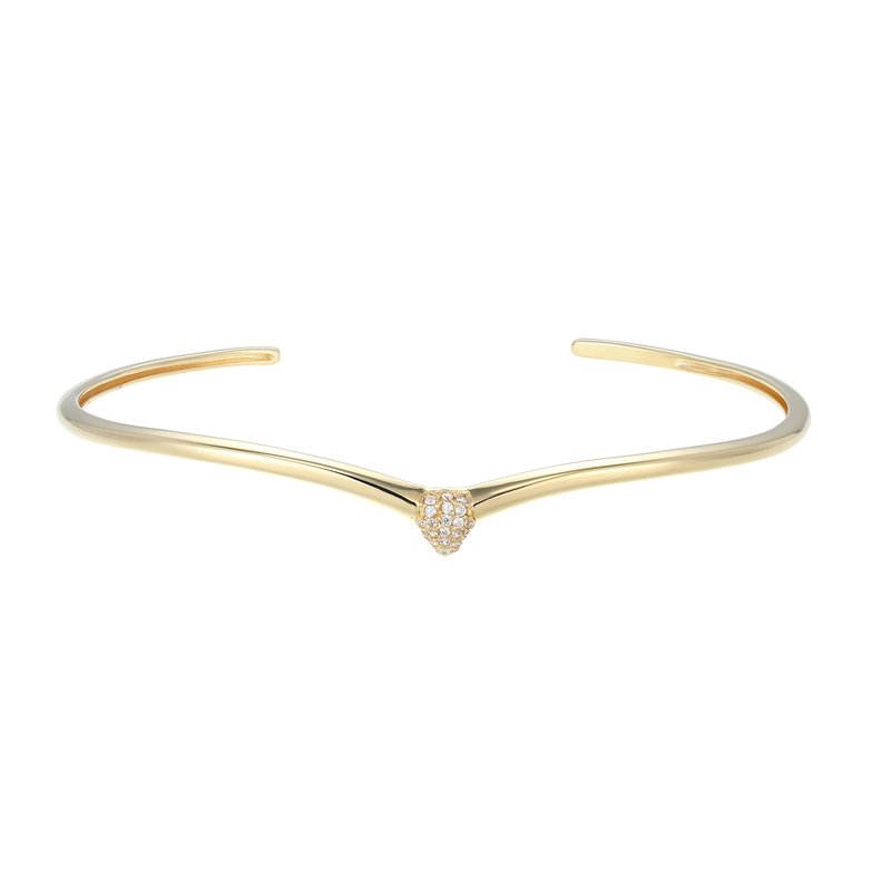 Zirkon-Silberarmreif (Adela Silber) Zirkon-Silberarmreif (Adela Silber)