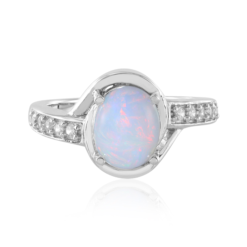 Welo-Opal-Silberring